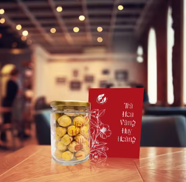 TRÀ HOA VÀNG HUY HOÀNG 50G